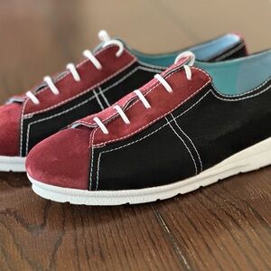 Thierry Rabotin Gypsy 2219MB BLK/RED Fabric Suede 095 M